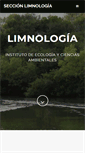 Mobile Screenshot of limno.fcien.edu.uy