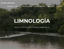 Tablet Screenshot of limno.fcien.edu.uy