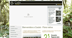 Desktop Screenshot of cauba.fcien.edu.uy